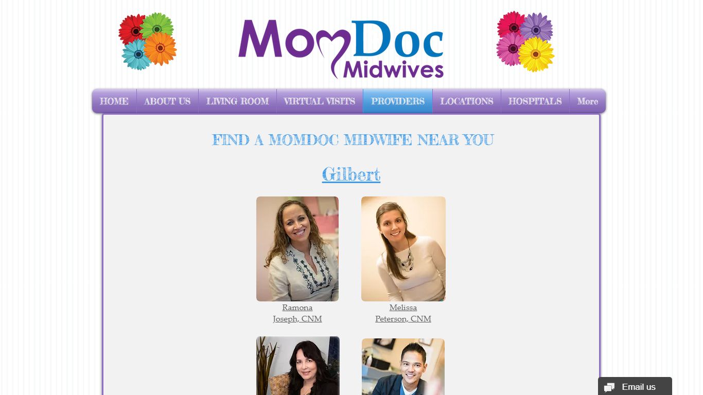 MomDoc Midwives | Obstetrics & Gynecology | Providers